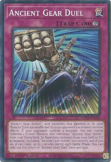 Ancient Gear Duel - MP25-EN360 - Common 1st Edition