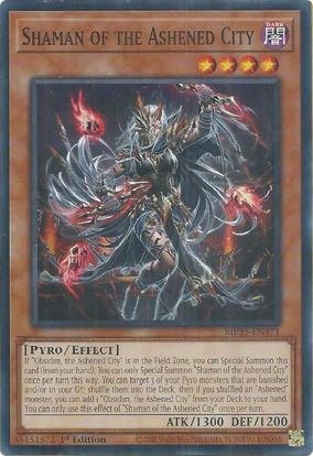 Shaman of the Ashened City - MP25-EN371 - Common 1st Edition
