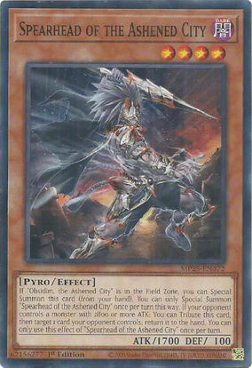 Spearhead of the Ashened City - MP25-EN372 - Common 1st Edition