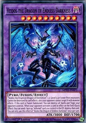 Veidos the Dragon of Endless Darkness - MP25-EN373 - Common 1st Edition