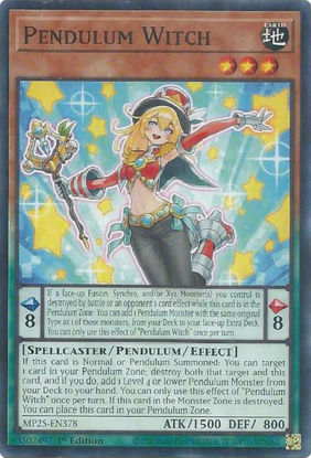 Pendulum Witch - MP25-EN378 - Common 1st Edition
