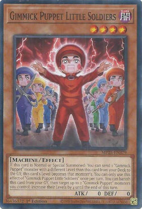 Gimmick Puppet Little Soldiers - MP25-EN379 - Common 1st Edition