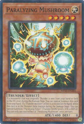 Paralyzing Mushroom - MP25-EN384 - Common 1st Edition