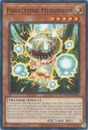Paralyzing Mushroom - MP25-EN384 - Common 1st Edition