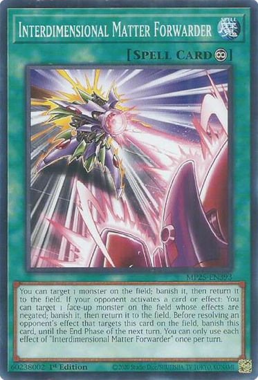 Interdimensional Matter Forwarder - MP25-EN393 - Common 1st Edition