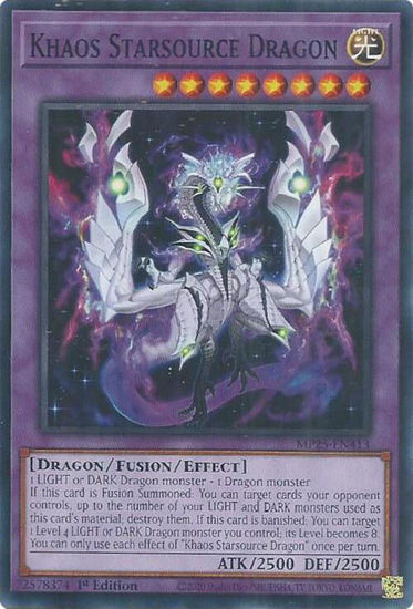 Khaos Starsource Dragon - MP25-EN413 - Common 1st Edition