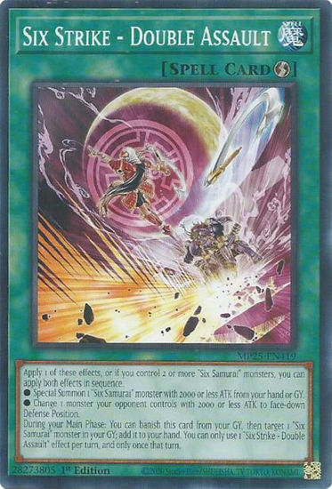 Six Strike - Double Assault - MP25-EN419 - Common 1st Edition