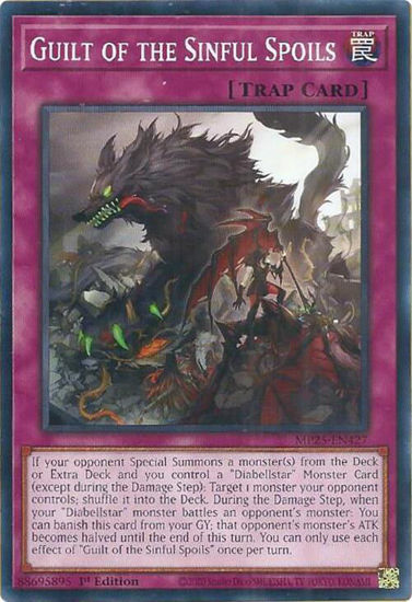Guilt of the Sinful Spoils - MP25-EN427 - Common 1st Edition