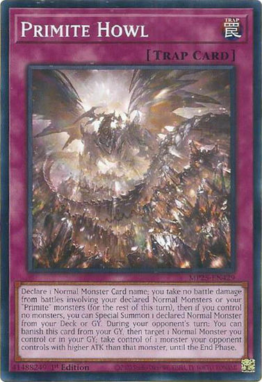Primite Howl - MP25-EN429 - Common 1st Edition