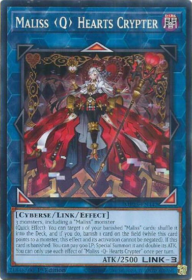 Maliss Q Hearts Crypter - MP25-EN442 - Common 1st Edition