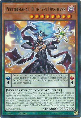 Performapal Odd-Eyes Dissolver - MP25-EN446 - Common 1st Edition