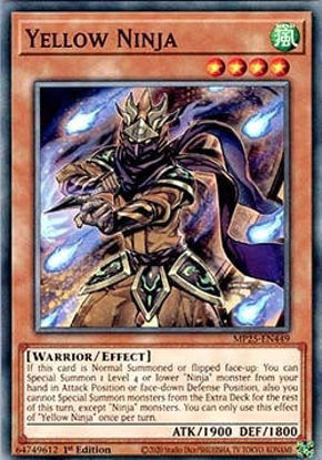 Yellow Ninja - MP25-EN449 - Common 1st Edition
