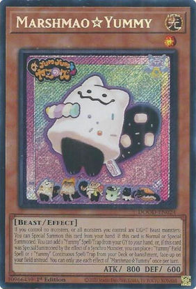 MarshmaoYummy - DOOD-EN024 - Secret Rare 1st Edition