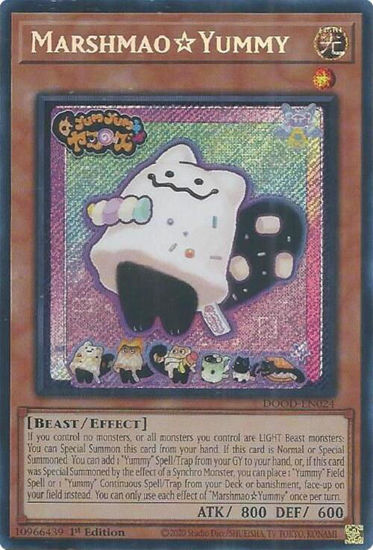 MarshmaoYummy - DOOD-EN024 - Secret Rare 1st Edition