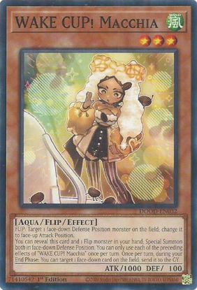 WAKE CUP! Macchia - DOOD-EN032 - Common 1st Edition