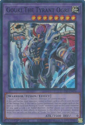 Gouki The Tyrant Ogre - DOOD-EN036 - Super Rare 1st Edition