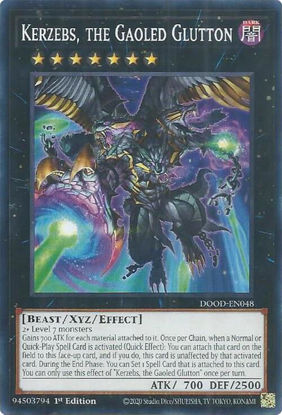 Kerzebs, the Gaoled Glutton - DOOD-EN048 - Common 1st Edition