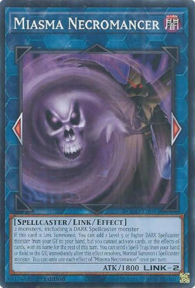 Miasma Necromancer - DOOD-EN052 - Common 1st Edition