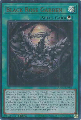 Black Rose Garden - DOOD-EN055 - Ultra Rare 1st Edition