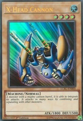 X-Head Cannon - LCKC-EN005 - Ultra Rare Unlimited