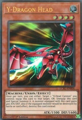 Y-Dragon Head - LCKC-EN006 - Ultra Rare Unlimited