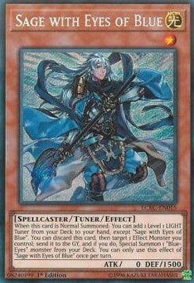 Sage with Eyes of Blue - LCKC-EN015 - Secret Rare Unlimited