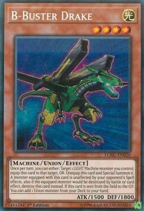 B-Buster Drake - LCKC-EN020 - Secret Rare Unlimited