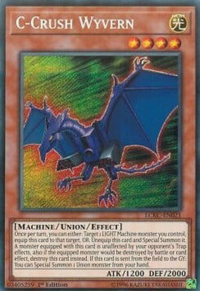 C-Crush Wyvern - LCKC-EN021 - Secret Rare Unlimited