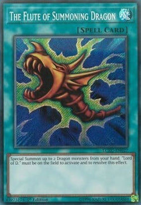 The Flute of Summoning Dragon - LCKC-EN027 - Secret Rare Unlimited