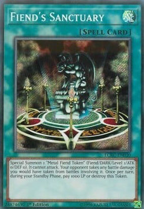 Fiend's Sanctuary - LCKC-EN030 - Secret Rare Unlimited