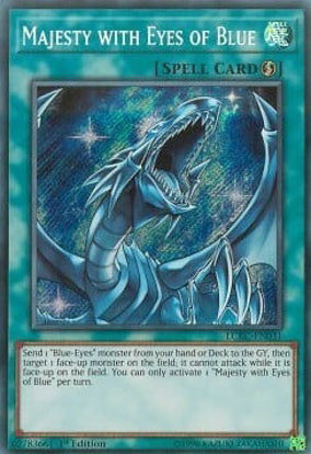 Majesty with Eyes of Blue - LCKC-EN031 - Secret Rare Unlimited