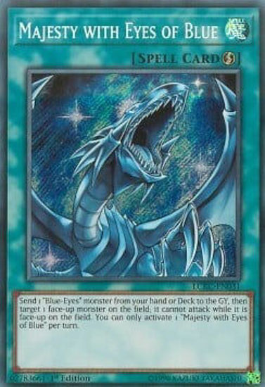 Majesty with Eyes of Blue - LCKC-EN031 - Secret Rare Unlimited