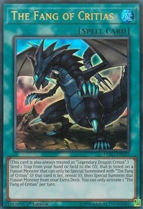 The Fang of Critias - LCKC-EN037 - Ultra Rare Unlimited