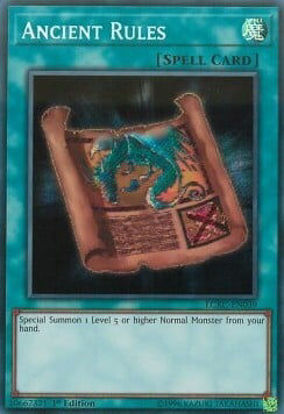 Ancient Rules - LCKC-EN039 - Secret Rare Unlimited
