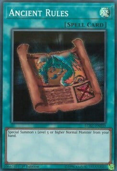Ancient Rules - LCKC-EN039 - Secret Rare Unlimited
