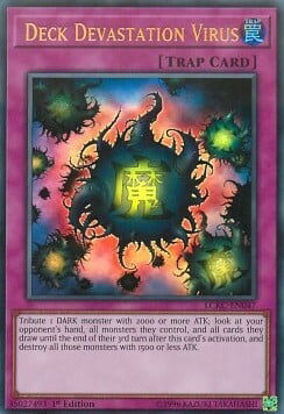 Deck Devastation Virus - LCKC-EN047 - Ultra Rare Unlimited