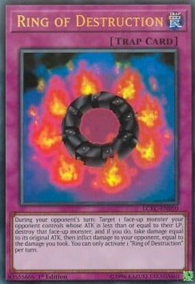 Ring of Destruction - LCKC-EN050 - Ultra Rare Unlimited