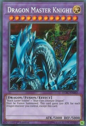 Dragon Master Knight - LCKC-EN065 - Secret Rare Unlimited