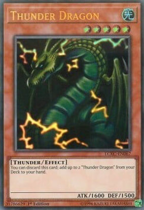 Thunder Dragon - LCKC-EN067 - Ultra Rare Unlimited