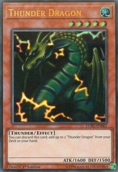 Thunder Dragon - LCKC-EN067 - Ultra Rare Unlimited