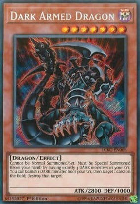 Dark Armed Dragon - LCKC-EN068 - Secret Rare Unlimited