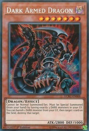 Dark Armed Dragon - LCKC-EN068 - Secret Rare Unlimited
