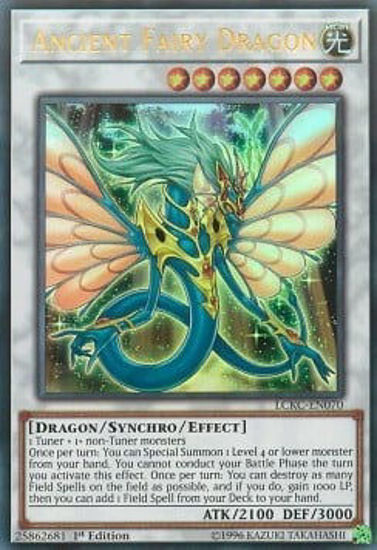 Ancient Fairy Dragon - LCKC-EN070 - Ultra Rare Unlimited