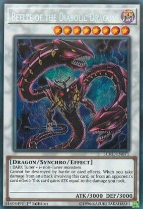 Beelze of the Diabolic Dragons - LCKC-EN071 - Secret Rare Unlimited