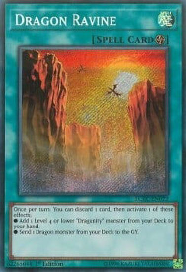 Dragon Ravine - LCKC-EN072 - Secret Rare Unlimited