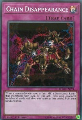Chain Disappearance - LCKC-EN094 - Secret Rare Unlimited