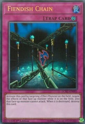 Fiendish Chain - LCKC-EN095 - Ultra Rare Unlimited