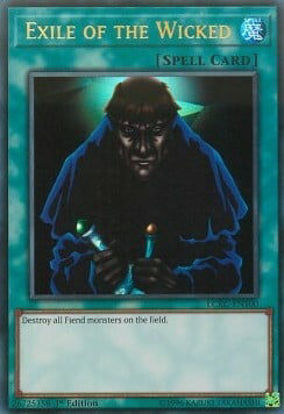 Exile of the Wicked - LCKC-EN100 - Ultra Rare Unlimited