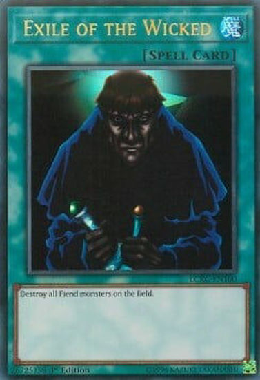 Exile of the Wicked - LCKC-EN100 - Ultra Rare Unlimited