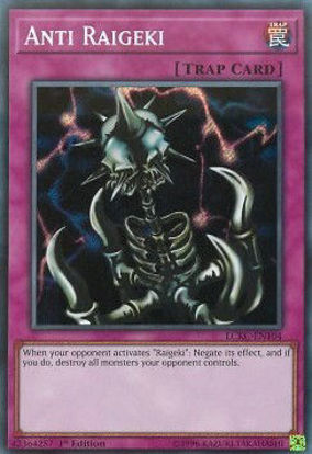 Anti Raigeki - LCKC-EN104 - Secret Rare Unlimited
